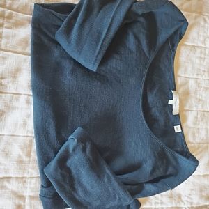 VINCE SPRING 2020 LIGHTWEIGHT INDIGO SWEATER L